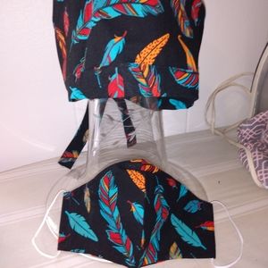 Cap and matching mask